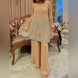 Pakistani/ Indian Tea pink shirt and pants